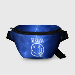 Поясная сумка Nirvana: Lightning, цвет: 3D-принт