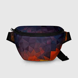 Поясная сумка Абстракция, цвет: 3D-принт