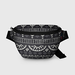 Поясная сумка Black&White africa, цвет: 3D-принт