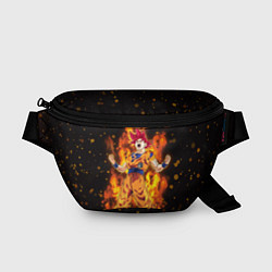 Поясная сумка Fire Goku, цвет: 3D-принт