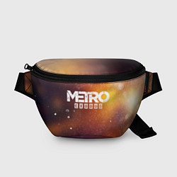 Поясная сумка МЕТРО, цвет: 3D-принт