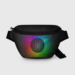 Поясная сумка Coldplay Colour, цвет: 3D-принт