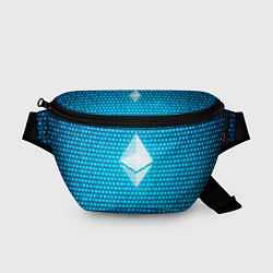 Поясная сумка Blue Ethereum, цвет: 3D-принт