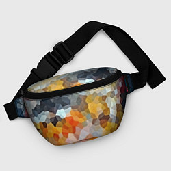 Поясная сумка Мозаика в блеске, цвет: 3D-принт — фото 2