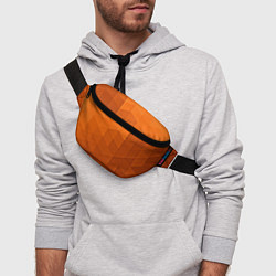 Поясная сумка Orange abstraction, цвет: 3D-принт — фото 2