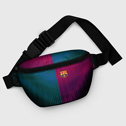 Поясная сумка Barcelona FC: Abstract 2018, цвет: 3D-принт — фото 2