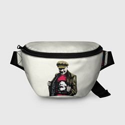 Поясная сумка Стильный Ленин, цвет: 3D-принт