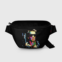 Поясная сумка Terminator Art цвета 3D-принт — фото 1