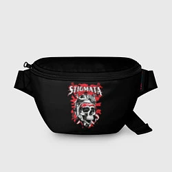 Поясная сумка Stigmata Skull, цвет: 3D-принт