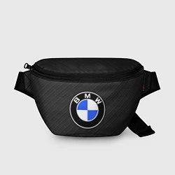 Поясная сумка BMW CARBON БМВ КАРБОН, цвет: 3D-принт