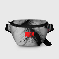 Поясная сумка DOOM: Gray Fog, цвет: 3D-принт