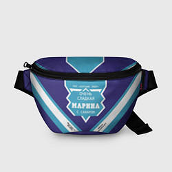 Поясная сумка Очень сладкая Марина, цвет: 3D-принт