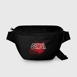 Поясная сумка Sum 41: Hot Blood цвета 3D-принт — фото 1