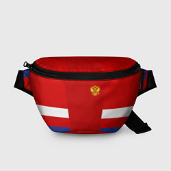 Поясная сумка Russia: Sport Tricolor, цвет: 3D-принт