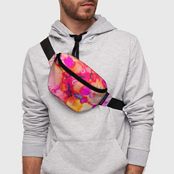 Поясная сумка Весенние краски, цвет: 3D-принт — фото 2