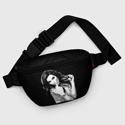 Поясная сумка Sexy Girl: Black & White, цвет: 3D-принт — фото 2