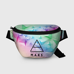 Поясная сумка 30 Seconds to Mars, цвет: 3D-принт