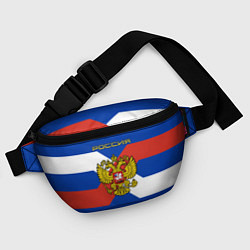 Поясная сумка Спортивная Россия, цвет: 3D-принт — фото 2