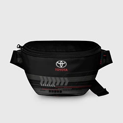 Поясная сумка Toyota TRD, цвет: 3D-принт