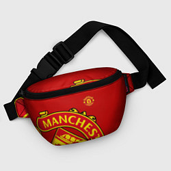 Поясная сумка FC Man United: Red Exclusive, цвет: 3D-принт — фото 2