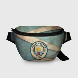Поясная сумка FC Man City: Old Style, цвет: 3D-принт