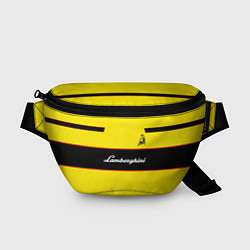 Поясная сумка Lamborghini Style, цвет: 3D-принт