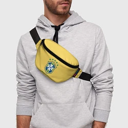 Поясная сумка Brazil Team, цвет: 3D-принт — фото 2