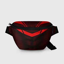 Поясная сумка Красная броня, цвет: 3D-принт