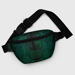 Поясная сумка PUBG: Green Guard, цвет: 3D-принт — фото 2
