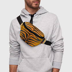 Поясная сумка Шкура тигра, цвет: 3D-принт — фото 2