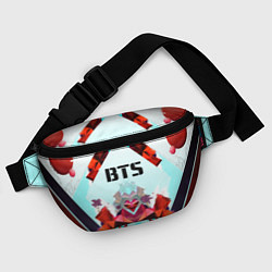 Поясная сумка BTS Love, цвет: 3D-принт — фото 2