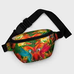 Поясная сумка Яркие тропики, цвет: 3D-принт — фото 2