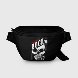 Поясная сумка Free soul rock star, цвет: 3D-принт