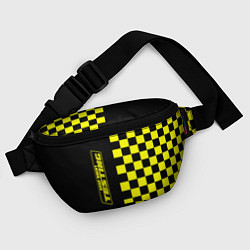 Поясная сумка Testing ASAP Rocky: Yellow Grid, цвет: 3D-принт — фото 2