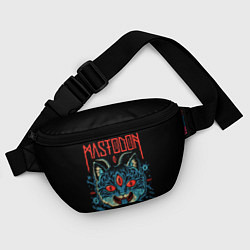 Поясная сумка Mastodon: Demonic Cat, цвет: 3D-принт — фото 2