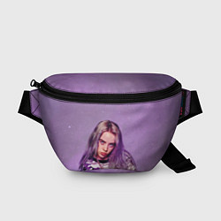 Поясная сумка Billie Eilish: Violet Fashion, цвет: 3D-принт
