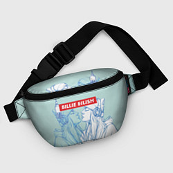 Поясная сумка Billie Eilish Music, цвет: 3D-принт — фото 2