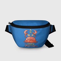 Поясная сумка Hungry Crab, цвет: 3D-принт