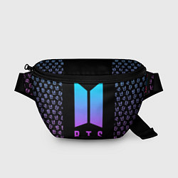 Поясная сумка BTS: Neon Night, цвет: 3D-принт