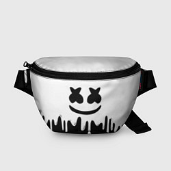 Поясная сумка MELLO BLACK x WHITE, цвет: 3D-принт