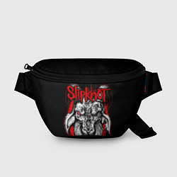 Поясная сумка Slipknot: Devil Goat, цвет: 3D-принт