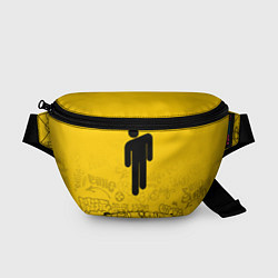Поясная сумка Billie Eilish: Yellow Manikin, цвет: 3D-принт