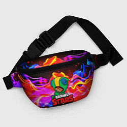 Поясная сумка BRAWL STARS LEON, цвет: 3D-принт — фото 2
