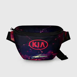 Поясная сумка КIA, цвет: 3D-принт