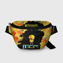 Поясная сумка Brawl Stars леон, цвет: 3D-принт