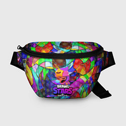 Поясная сумка BRAWL STARS СЭНДИ, цвет: 3D-принт