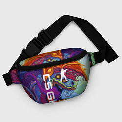 Поясная сумка CS GO HYPERBEAST, цвет: 3D-принт — фото 2