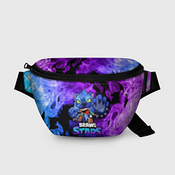 Поясная сумка Brawl Stars LEON, цвет: 3D-принт