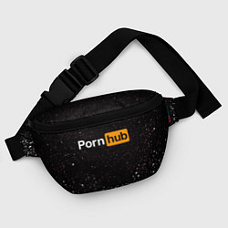 Поясная сумка PornHub, цвет: 3D-принт — фото 2