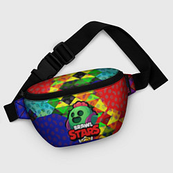 Поясная сумка BRAWL STARS SPIKE, цвет: 3D-принт — фото 2